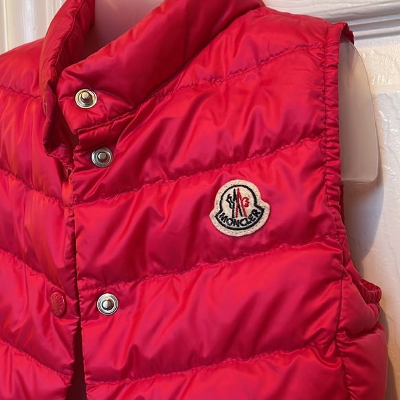 Pink Moncler 4T Puffer Vest - Picture 3 of 9